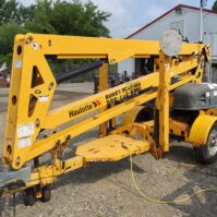 towable haulotte boom lift